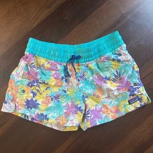 Patagonia | girls floral baggies size xl 14